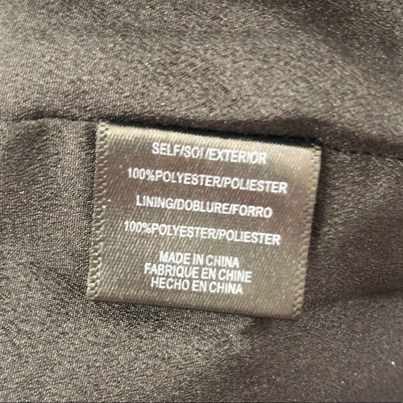 Wayf Rae Black Puff Long Sleeve Ruched Mini Dress size Large - Picture 13 of 14